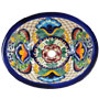 Mexican Handpainted Colonial Sink s5158 Valladolid