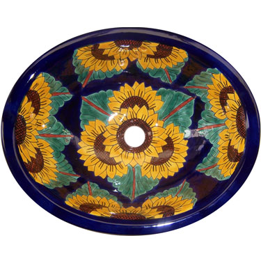 Mexican Decorative Sink s5023 Girasol 3