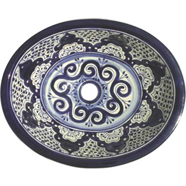 Mexican Handpainted Sink s5171 Tahoma