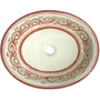 Mexican Colonial Sink s5049 Maya Terracotta