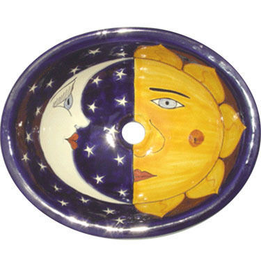 Mexican Ceramic Colonial Sink s5078 Eclipse 3