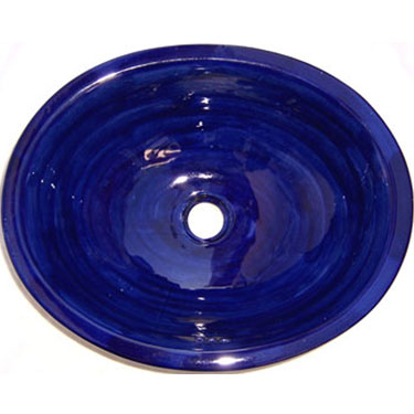 Mexican Handmade Sink s5109 Brushed Blue