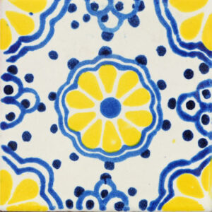 Lace Amarillo Azul C048