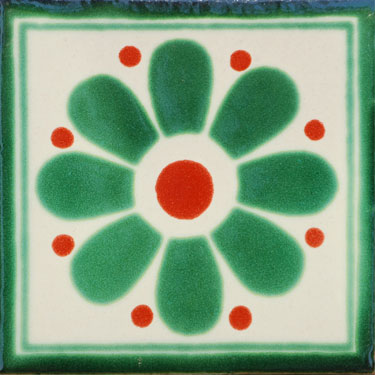 Handcrafted Artisan Tile – Deisy Mey Vde Terra C226 Pattern